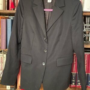 J Crew Black Blazer Classic Formal Suit Jacket